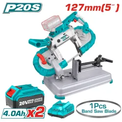 Band saw with battery 20V