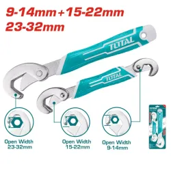 Bent Wrench 9-14mm, 15-22mm, 23-32mm