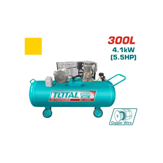 Air oil belt compressor 300 L / 4.1 kW (three-phase) Air oil belt compressor 300 L / 4.1 kW (three-phase)
