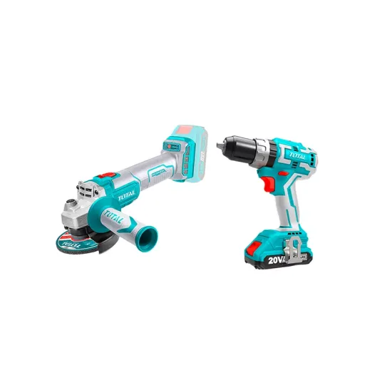 Angle Grinder and Drill - Screwdriver 20 V, 4A Angle Grinder and Drill - Screwdriver 20 V, 4A