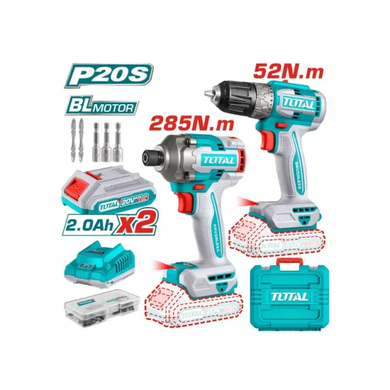 Combo set impact wrench and drill with battery Combo set impact wrench and drill with battery