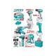 5 Pcs Lithium-Ion industrial combo kit 5 Pcs Lithium-Ion industrial combo kit