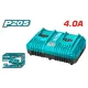 Dual Port Fast Intelligent Charger 20V Dual Port Fast Intelligent Charger 20V