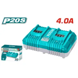 Dual Port Fast Intelligent Charger 20V