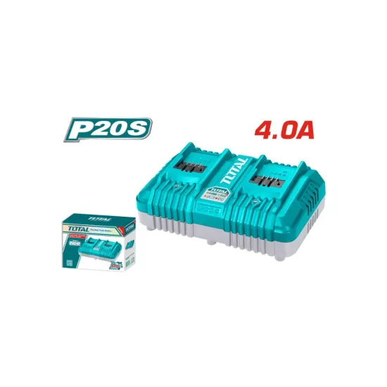 Dual Port Fast Intelligent Charger 20V Dual Port Fast Intelligent Charger 20V