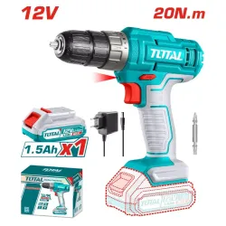 Screwdriver 12V / 1.5Ah / with battery and charger