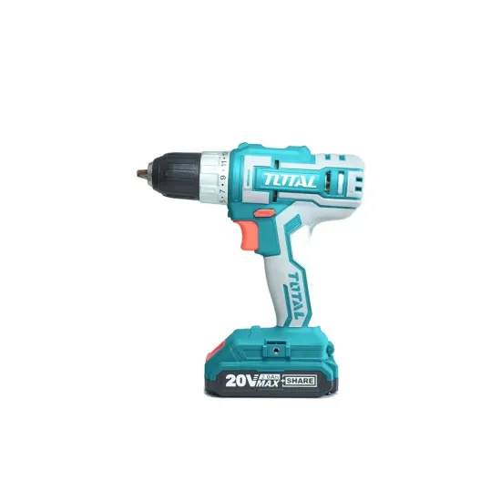 Cordless Drill - Screwdriver / 20V / 2A / 45Nm /+1 Battery / INDUSTRIAL