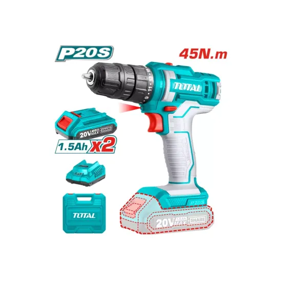 Lithium-ion drill 20V / 1.5 Ah Lithium-ion drill 20V / 1.5 Ah