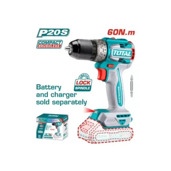 Lithium-ion compact brushless drill 20V Lithium-ion compact brushless drill 20V