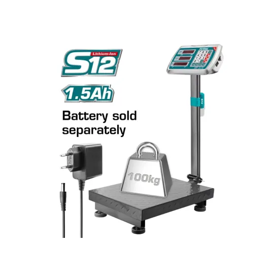 Li-ion scale 100kg Li-ion scale 100kg