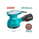 Eccentric sander / 320 W / 12000 rpm/ INDUSTRIAL Eccentric sander / 320 W / 12000 rpm/ INDUSTRIAL