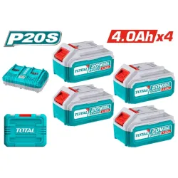Lithium-ion battery and charger kit