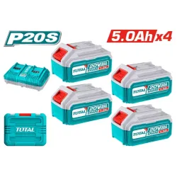 Lithium-ion battery and charger kit