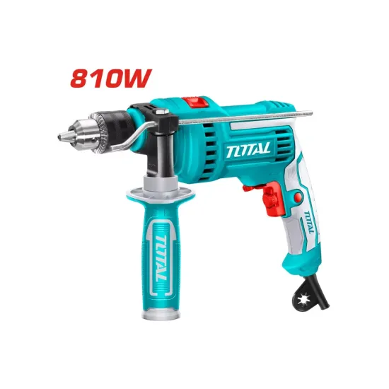 Electric Impact Drill / 810 W / 0– 2800 rpm / 13 mm / 44800 bpm Electric Impact Drill / 810 W / 0– 2800 rpm / 13 mm / 44800 bpm