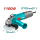 Angle grinder 125mm/1100W Angle grinder 125mm/1100W