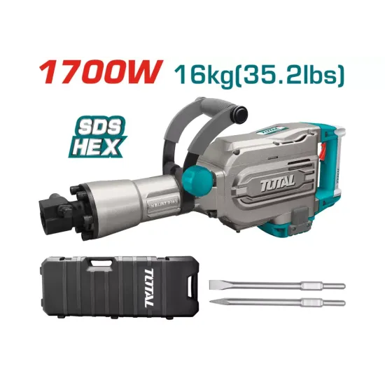 Electric Demolition Breaker/SDS HEX/1700 W/45 J/INDUSTRIAL Electric Demolition Breaker/SDS HEX/1700 W/45 J/INDUSTRIAL