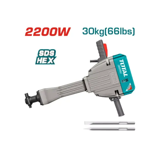 Electric Demolition Breaker/SDS HEX/2200 W/75 J/INDUSTRIAL Electric Demolition Breaker/SDS HEX/2200 W/75 J/INDUSTRIAL