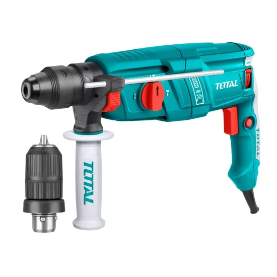 Electric Rotary Hammer / SDS Plus / 800W / 2,5 J / + Key Less Chuck 13 mm Electric Rotary Hammer / SDS Plus / 800W / 2,5 J / + Key Less Chuck 13 mm