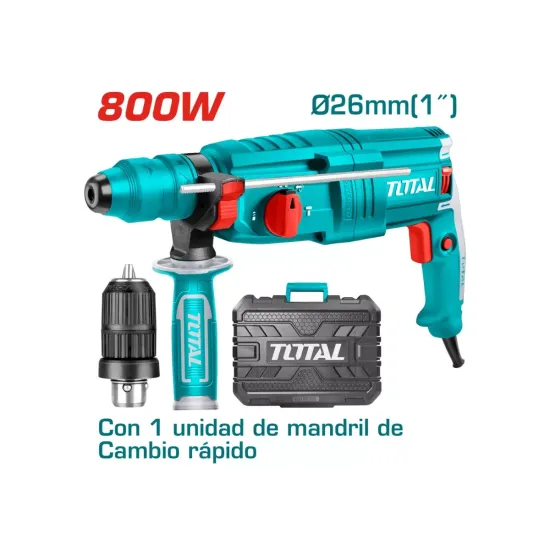 Electric Rotary Hammer/SDS Plus/800W/2,5J/Key Less Chuck 13 mm Electric Rotary Hammer/SDS Plus/800W/2,5J/Key Less Chuck 13 mm