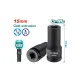 Impact deep socket head 15mm Impact deep socket head 15mm
