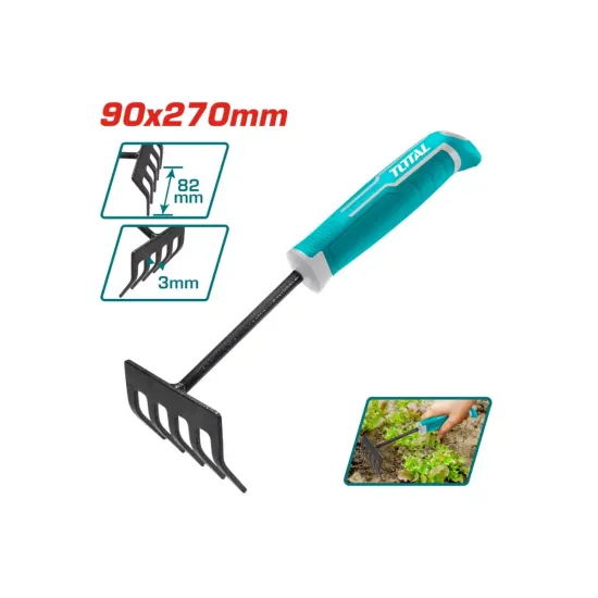 Mini garden rake 270mm Mini garden rake 270mm