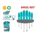 Impact Screwdriver Set - 6 Pcs Impact Screwdriver Set - 6 Pcs