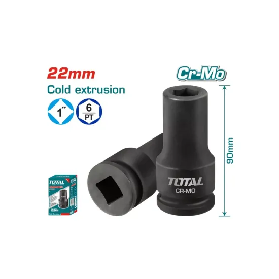 Impact socket head 22mm Impact socket head 22mm