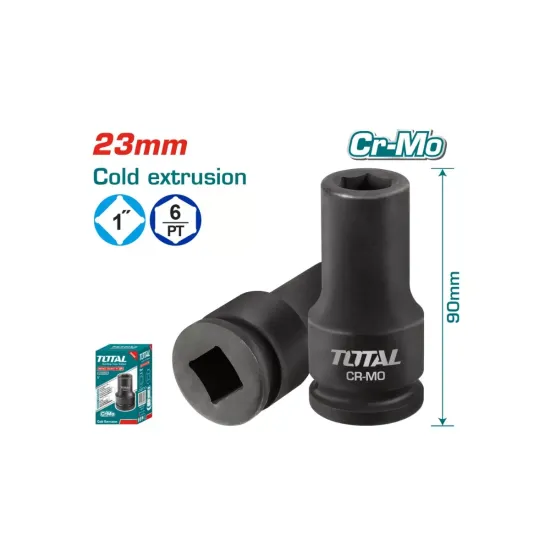 Impact socket head 23mm Impact socket head 23mm