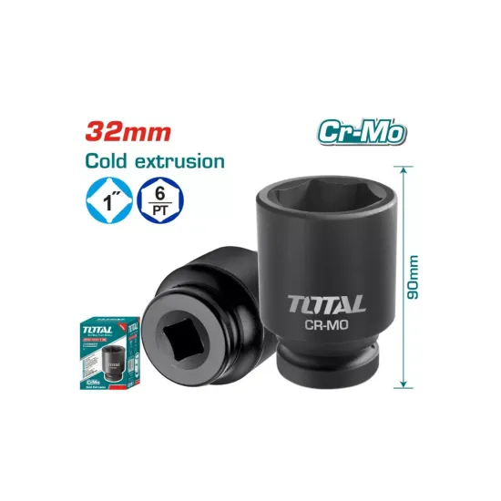Impact socket head 32mm Impact socket head 32mm
