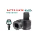 Impact socket adapter 1/2" (F) x 3/4" (M) Impact socket adapter 1/2" (F) x 3/4" (M)