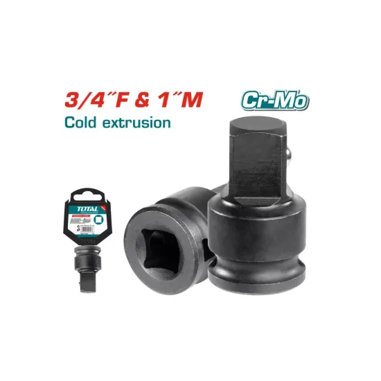 Impact socket adapter 3/4" (F) x 1" (M) Impact socket adapter 3/4" (F) x 1" (M)