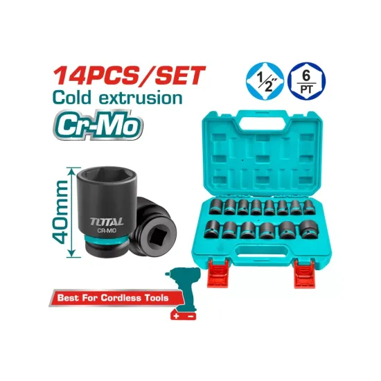 14pcs impact socket set 1/2inch 14pcs impact socket set 1/2inch