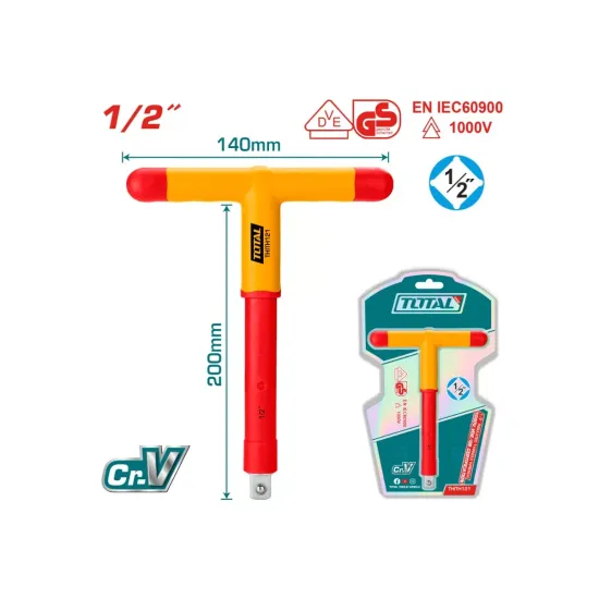 T-handle insulated adapter 1/2 inch T-handle insulated adapter 1/2 inch