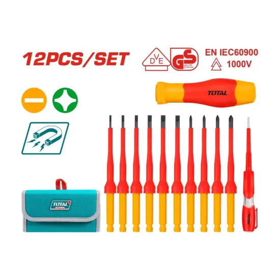 Interchangeable Insulated Screwdriver Set 12pcs Interchangeable Insulated Screwdriver Set 12pcs