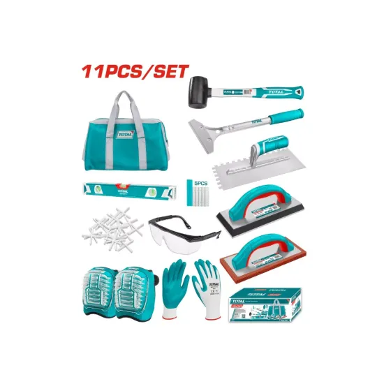 A combo set of plastering tools A combo set of plastering tools