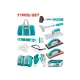 A combo set of plastering tools A combo set of plastering tools