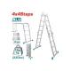Multi-purpose aluminum ladder 4 x 4 steps Multi-purpose aluminum ladder 4 x 4 steps