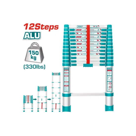 Telescopic ladder 12 steps Telescopic ladder 12 steps
