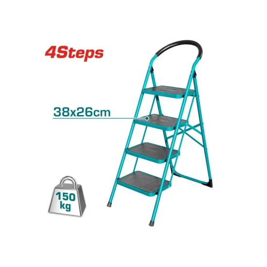 Metal ladder 4 steps Metal ladder 4 steps