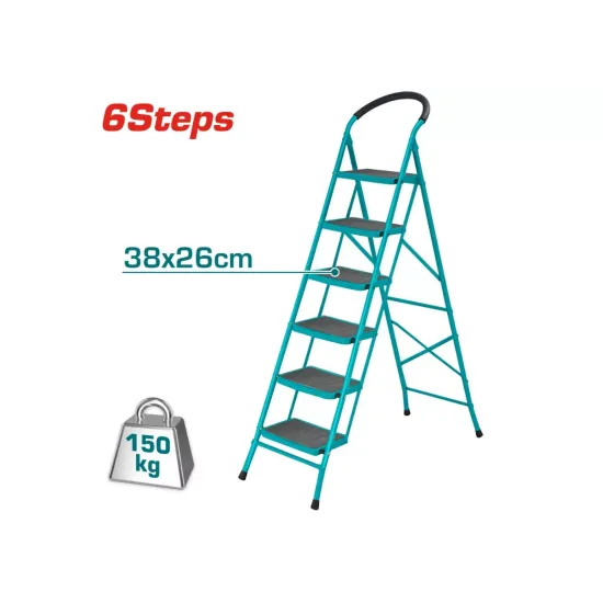 Metal ladder 6 steps Metal ladder 6 steps