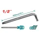 L-shaped bar L-shaped bar