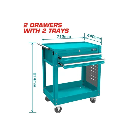 Tool cart with 2 drawers Tool cart with 2 drawers