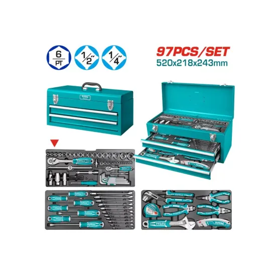 Tool set in a box 97 pieces Tool set in a box 97 pieces