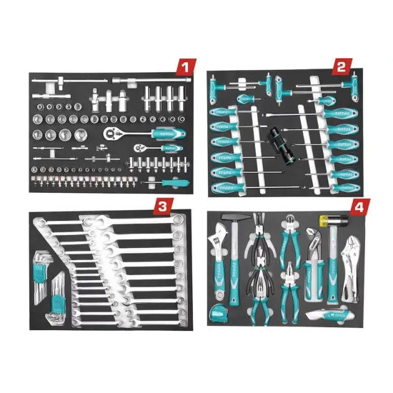 Tool Chest Set 162 pcs Tool Chest Set 162 pcs