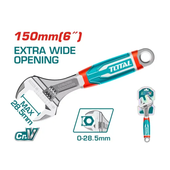 Adjustable Wrench 150mm(6˝) Adjustable Wrench 150mm(6˝)