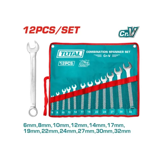 Combination wrench set 12pcs Combination wrench set 12pcs