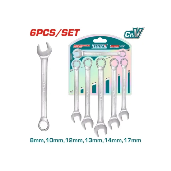 Combination wrench set 6pcs Combination wrench set 6pcs