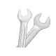 Set of open-end wrenches 8pcs