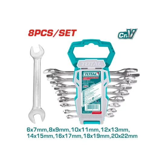 Set of open-end wrenches 8pcs Set of open-end wrenches 8pcs
