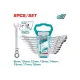 folding head wrench set 8pcs folding head wrench set 8pcs
